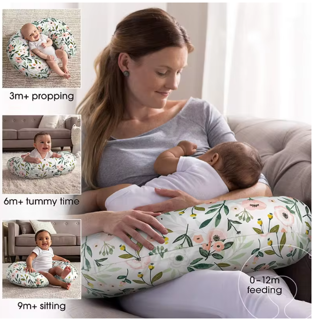 Pillow Cover for Baby Breastfeeding Pillow