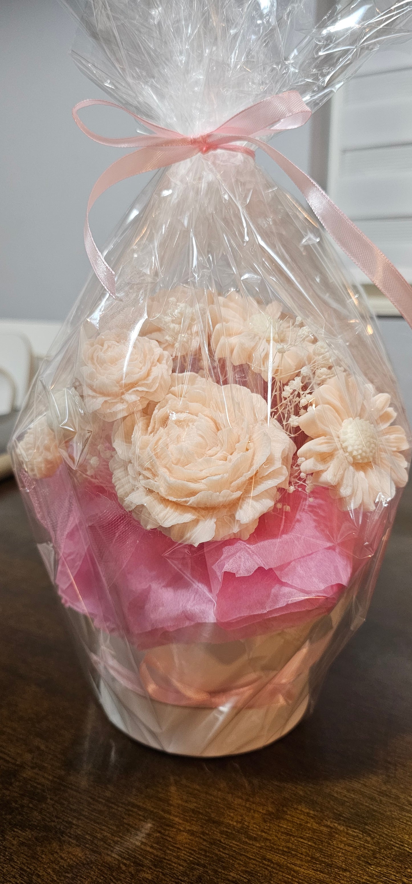 Handmade Artisan Soap Bouquet-Rose