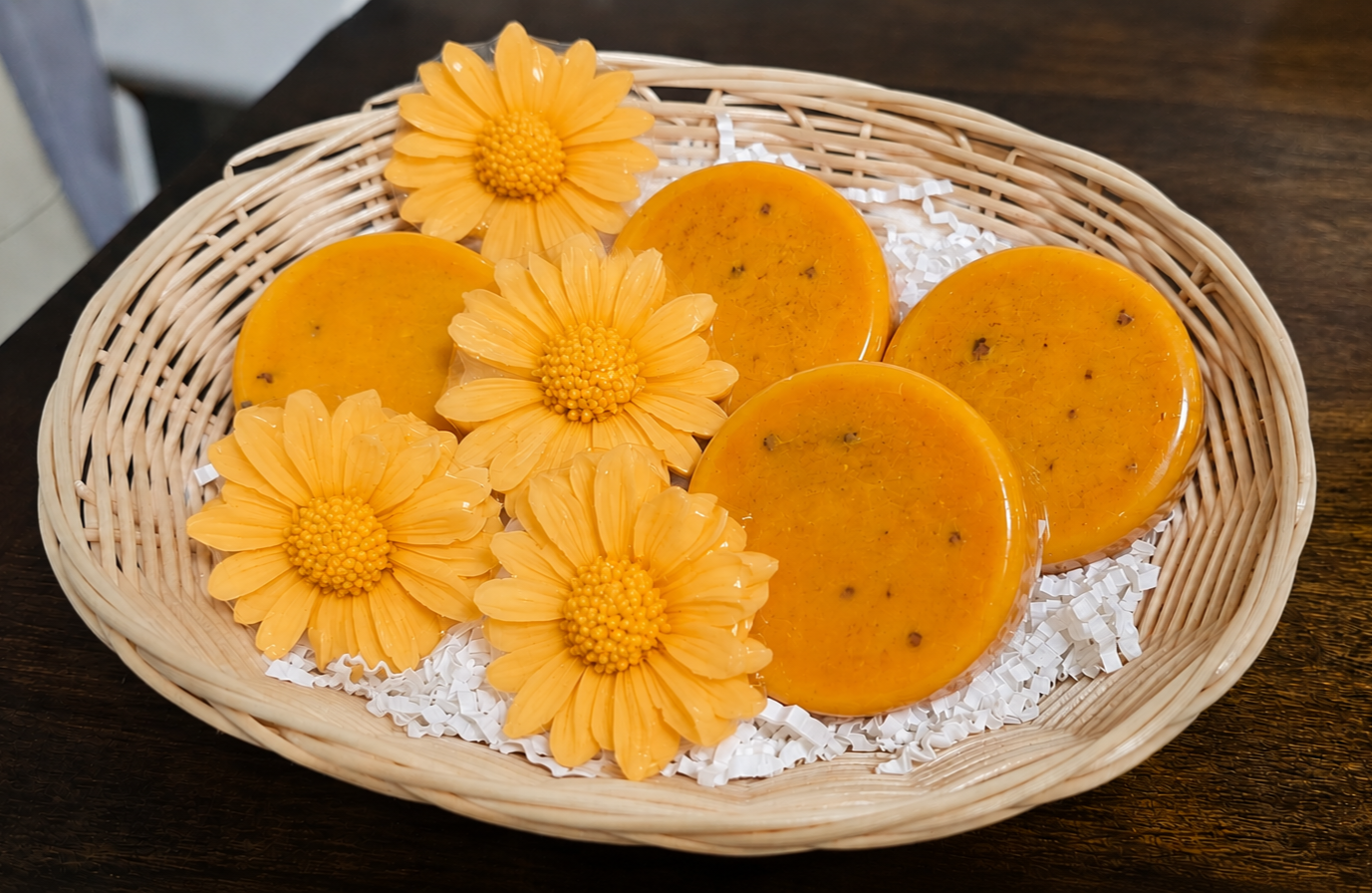 Handmade Artisan Soap-Turmeric-Set of 4