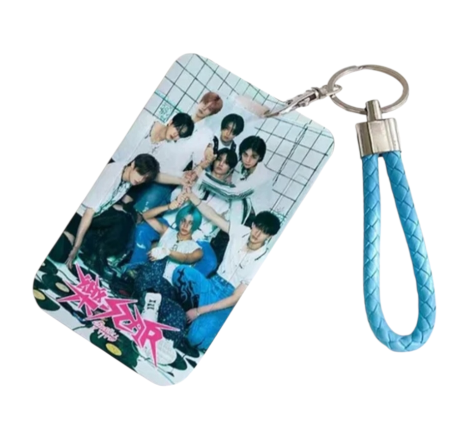 K-Pop Stray Kids Keychain & ID Holder