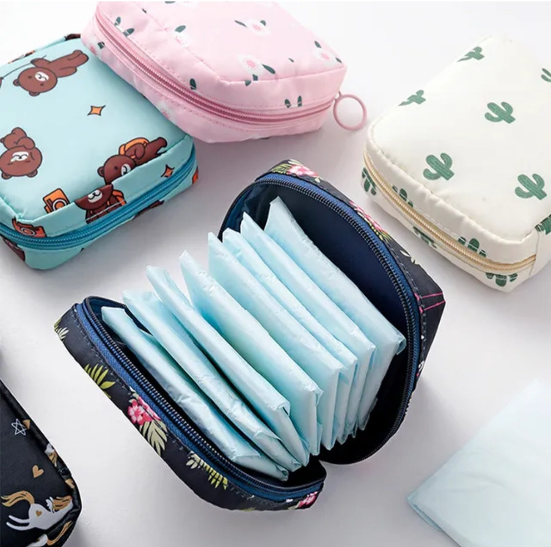 Small Sanitary Bag-Period Bag. Personal Items Bag