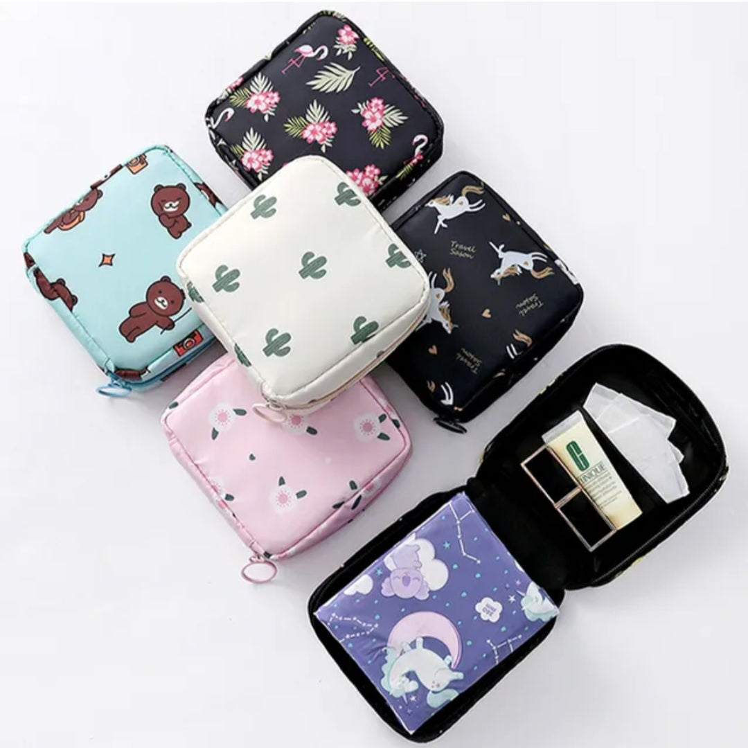 Small Sanitary Bag-Period Bag. Personal Items Bag