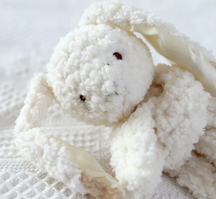 Baby Bunny Super Soft Comforter Blanket in Beige