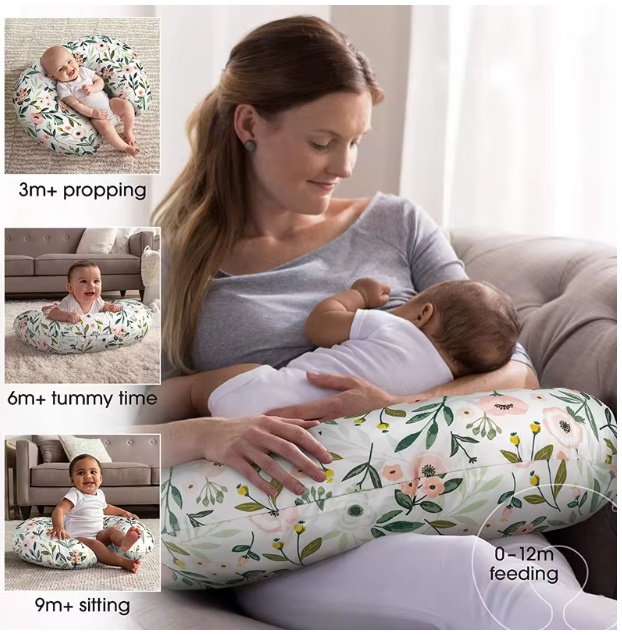 Pillow Cover for Baby  Breastfeeding Pillow