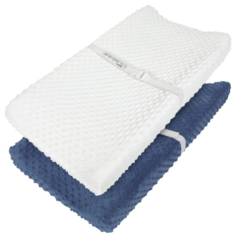 Ultra Soft Minky Dots Changing Table Cover Sheets Set of 2