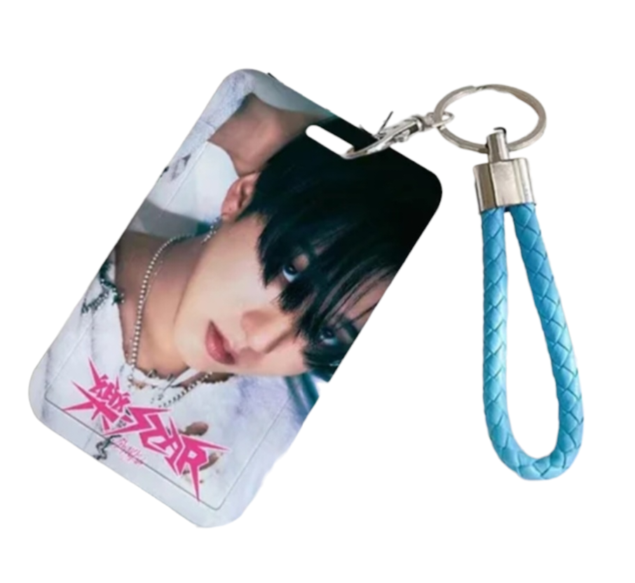 K-Pop Stray Kids Keychain & ID Holder