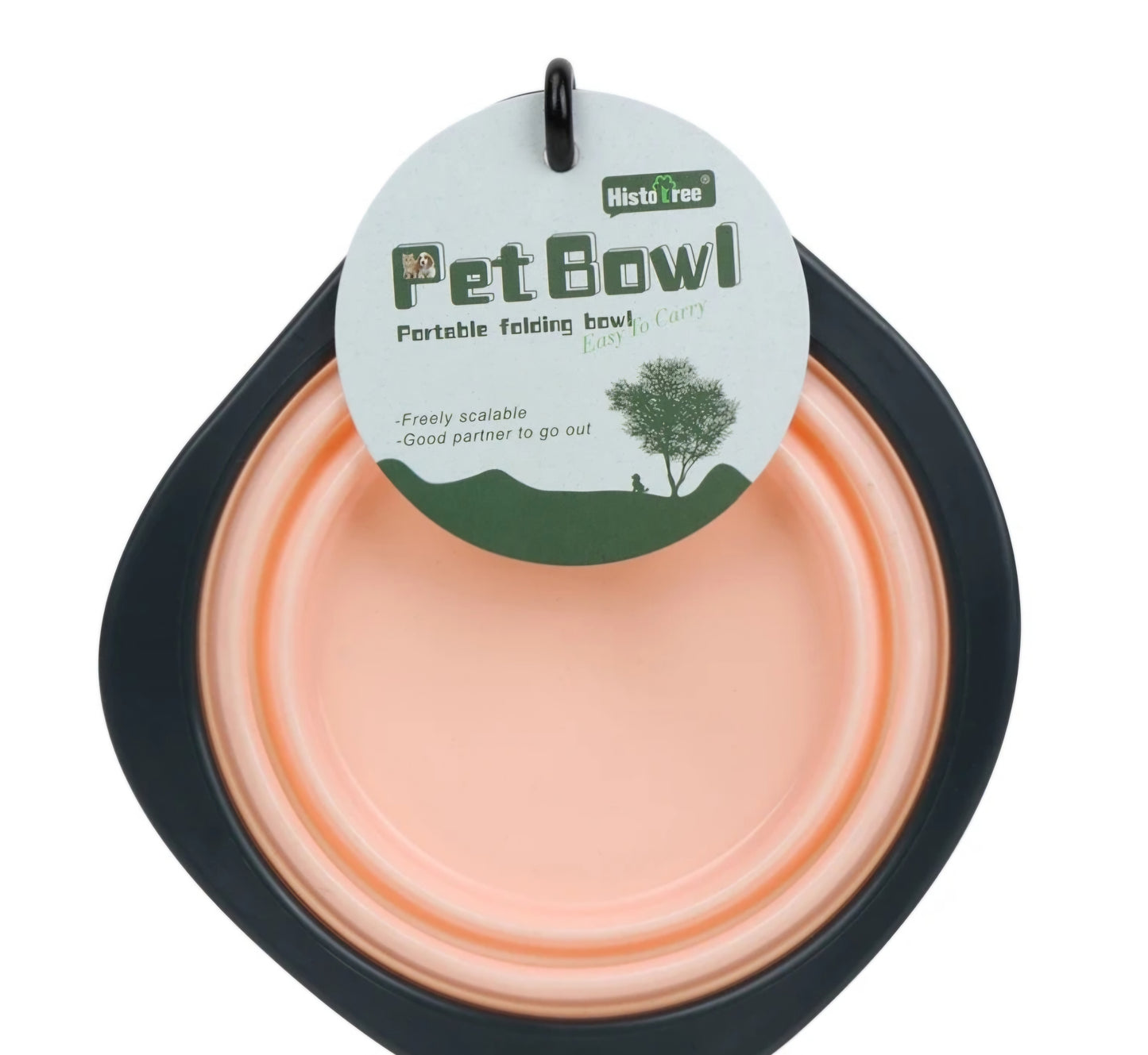 Foldable Dog Water Bowl