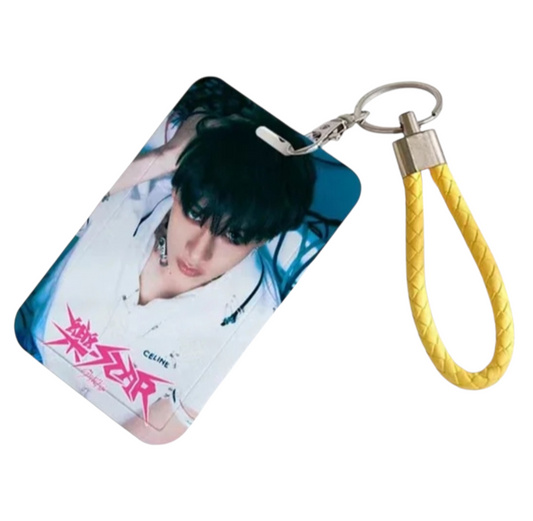 K-Pop Stray Kids Keychain & ID Holder
