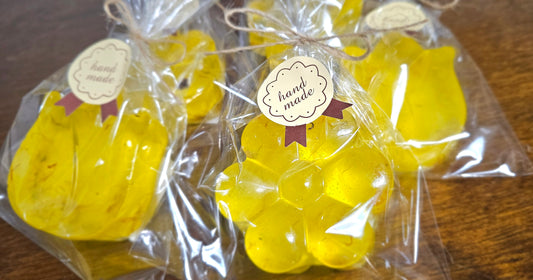 Handmade Artisan Soap-Calendula-Set of 4