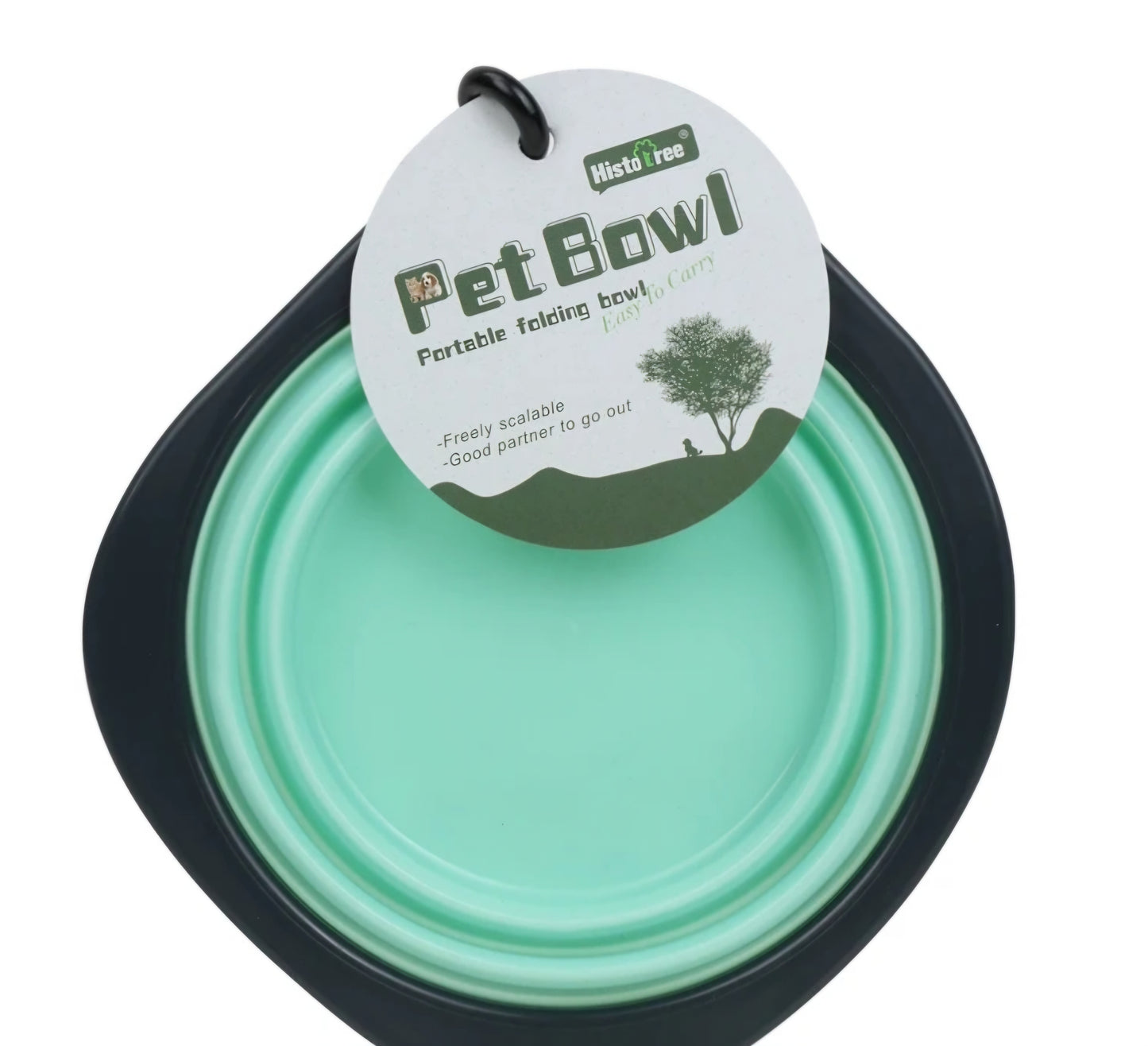 Foldable Dog Water Bowl
