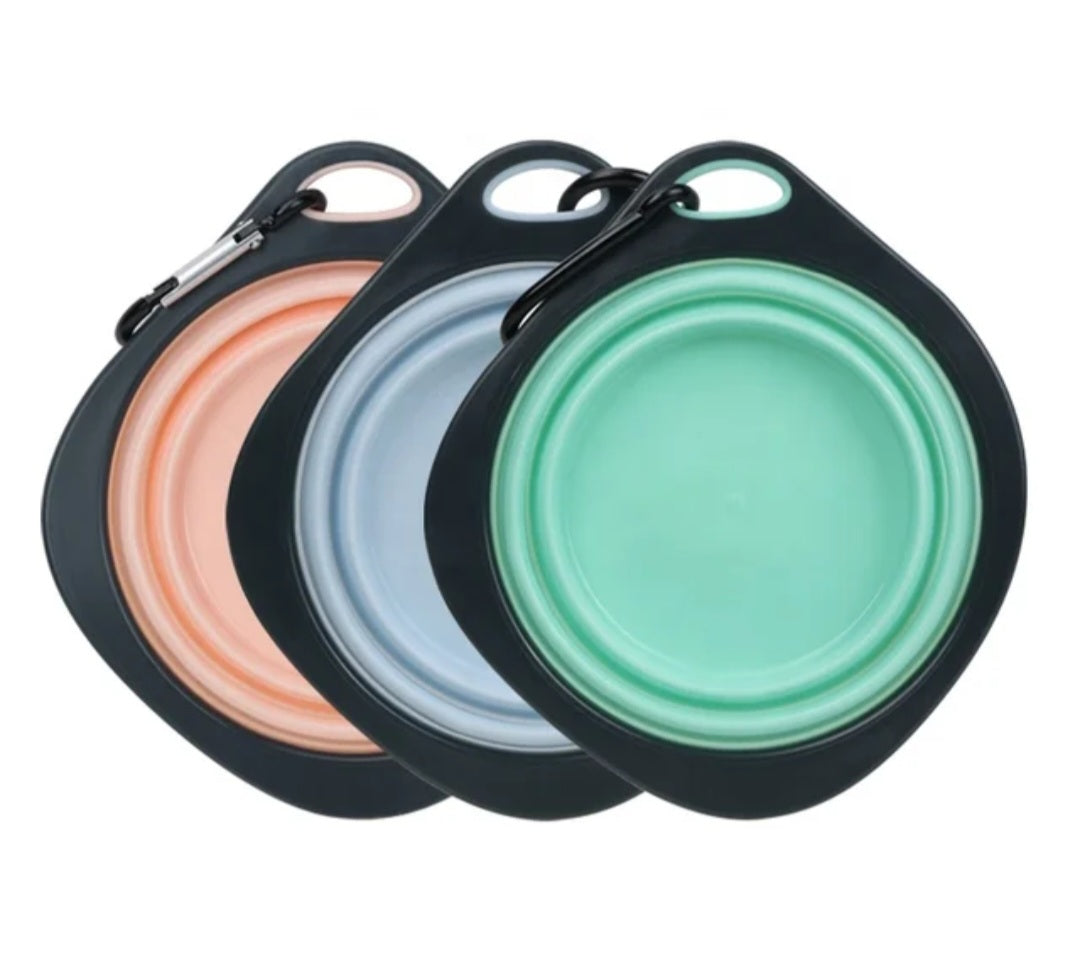 Foldable Dog Water Bowl