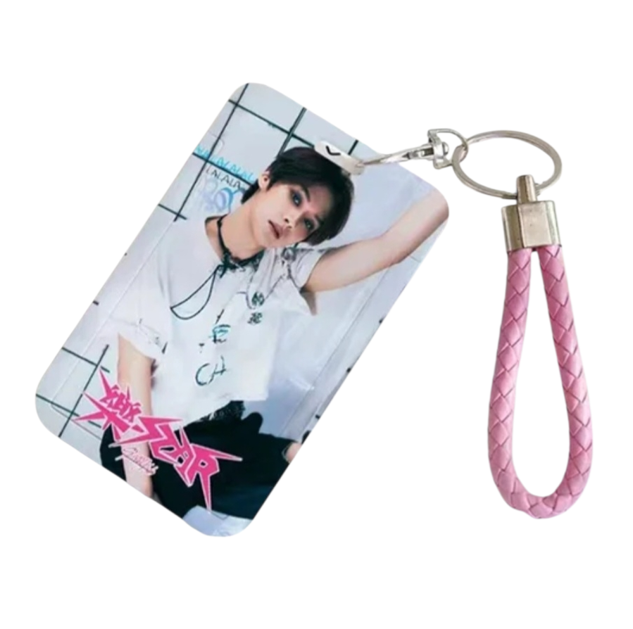 K-Pop Stray Kids Keychain & ID Holder