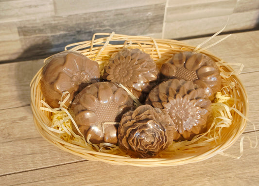 Handmade Artisan Soap-Chocolate-Set of 2