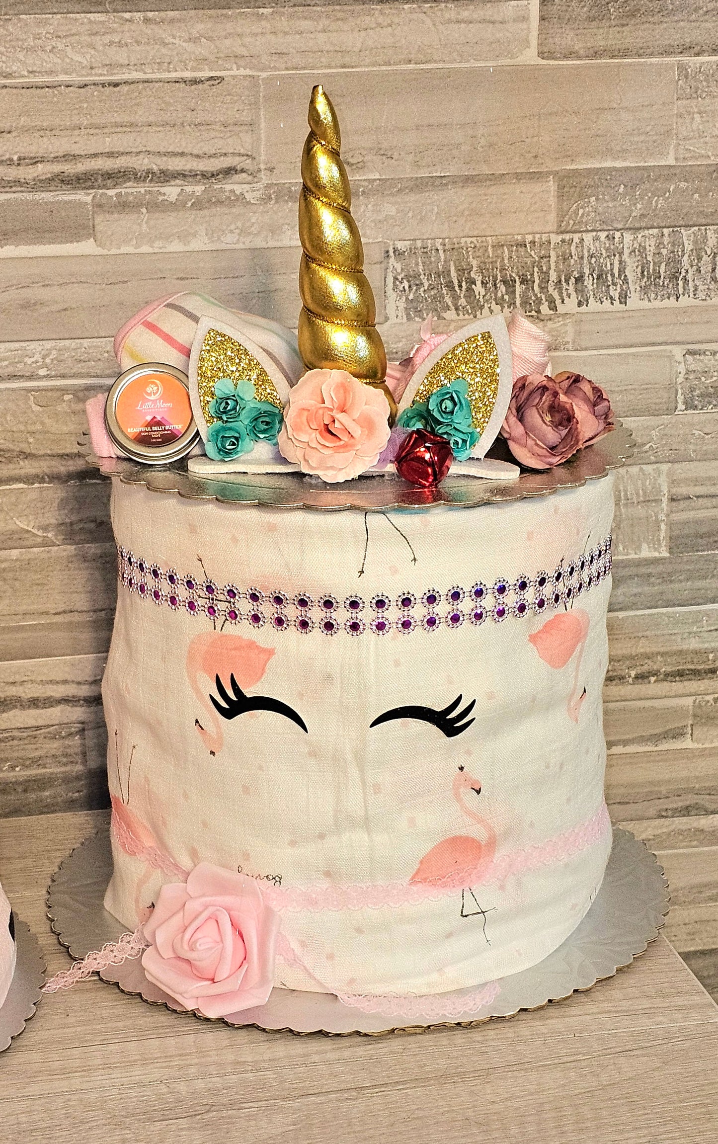 Little Unicorn Diapers Cake