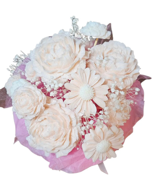 Handmade Artisan Soap Bouquet-Rose