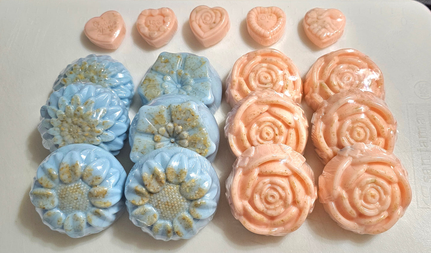 Handmade Artisan Soap Avena y Miel-Set of 4