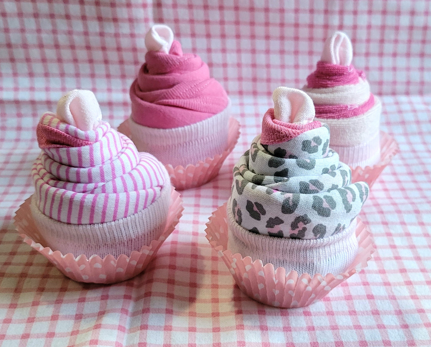 Pink Cupcakes-4 units